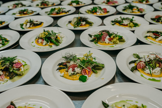 Wedding food inspiration from River Cottage